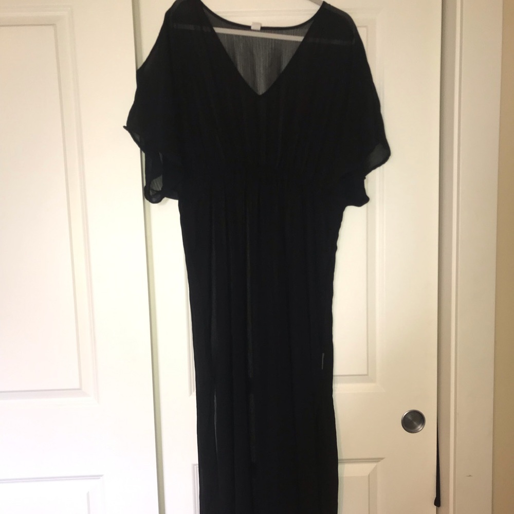 Sheer bathing suit cover up